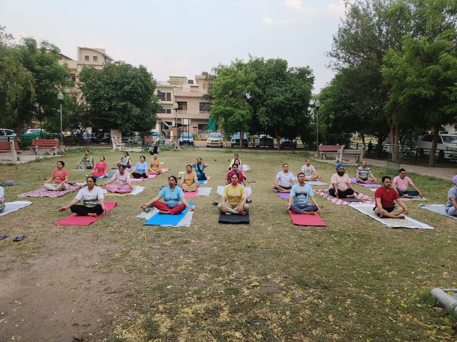 With relief from chronic diseases, people are becoming increasingly enthusiastic about ‘CM’s Yoga Shala’-SDM Damandeep Kaur